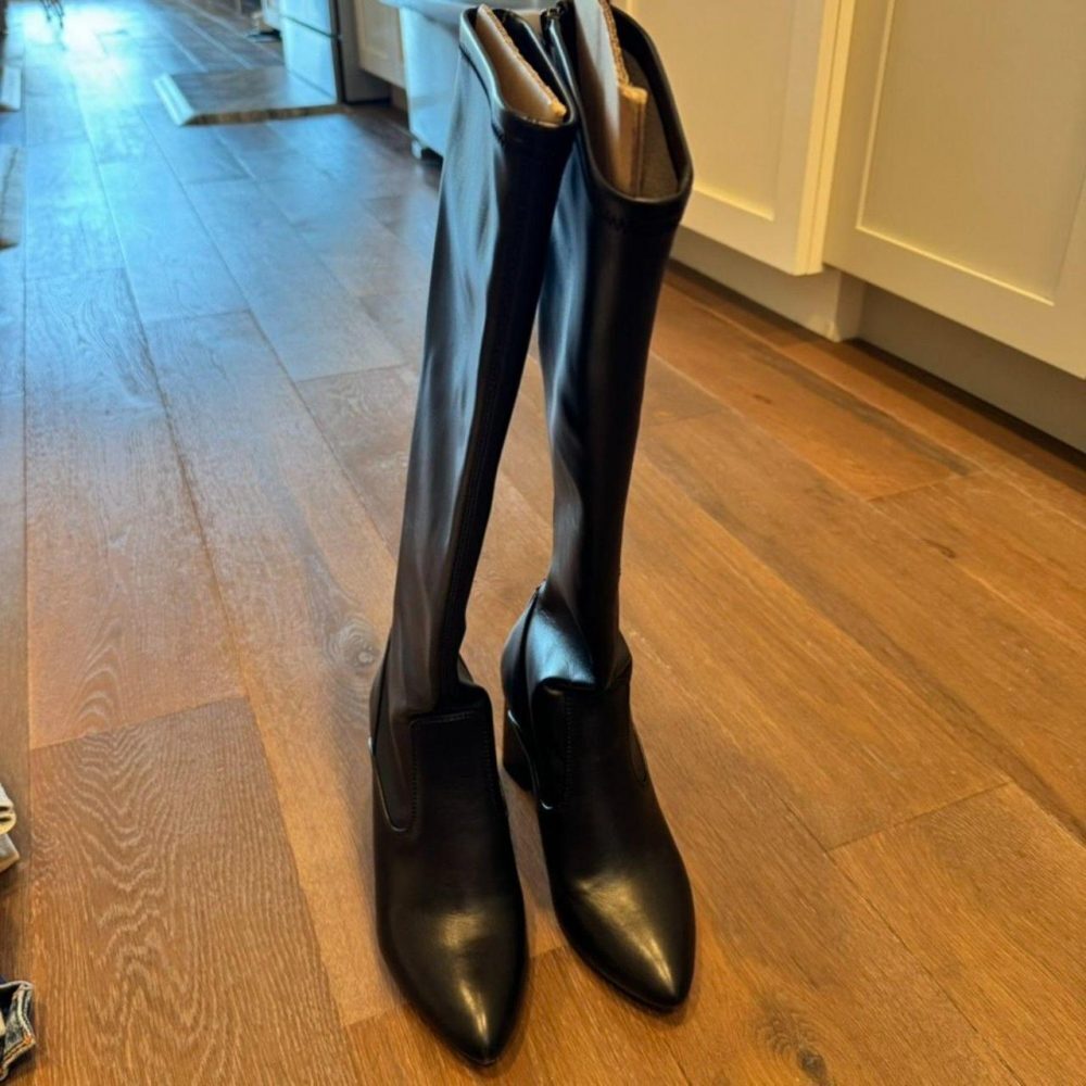 Black Franco Sarto 'Katherine' size 7 boots.